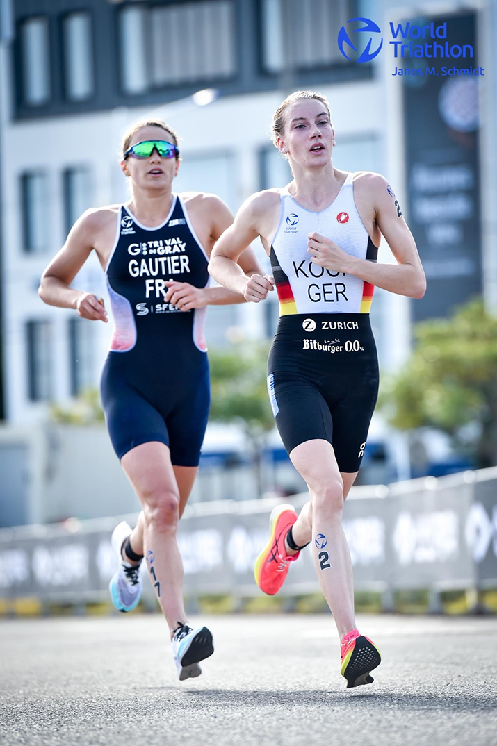 Annika Koch holt Silber beim Triathlon Weltcup in Süd-Korea / Tongyeong